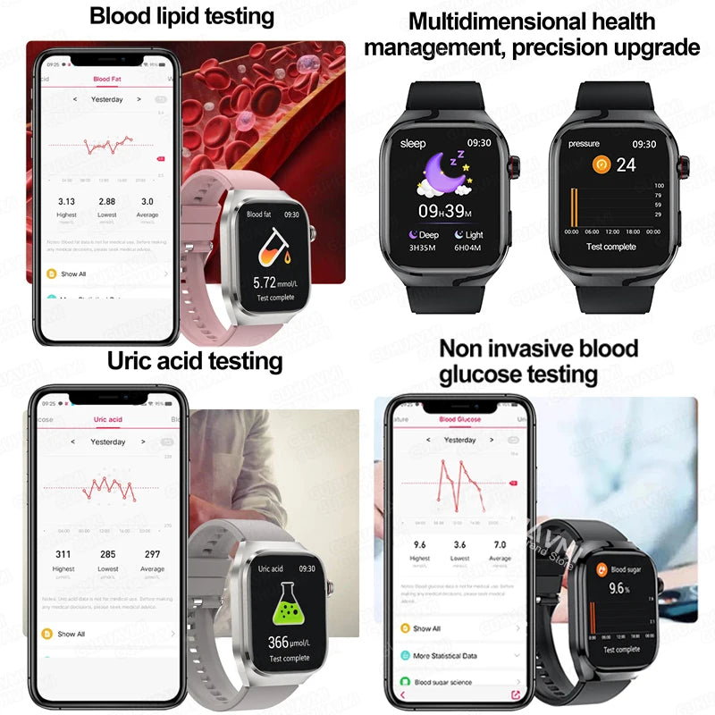 Medical Smartwatch 2025 - BioTrack Pro