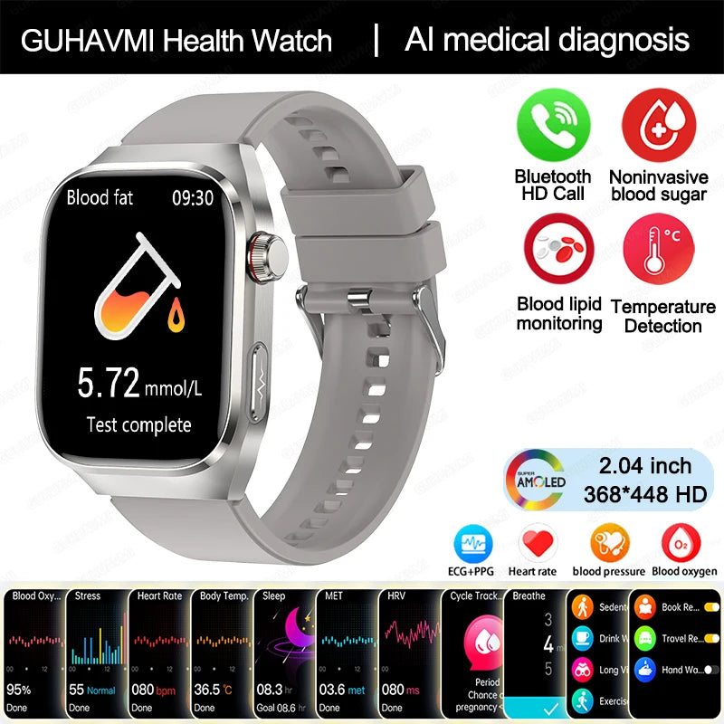 Medical Smartwatch 2025 - BioTrack Pro