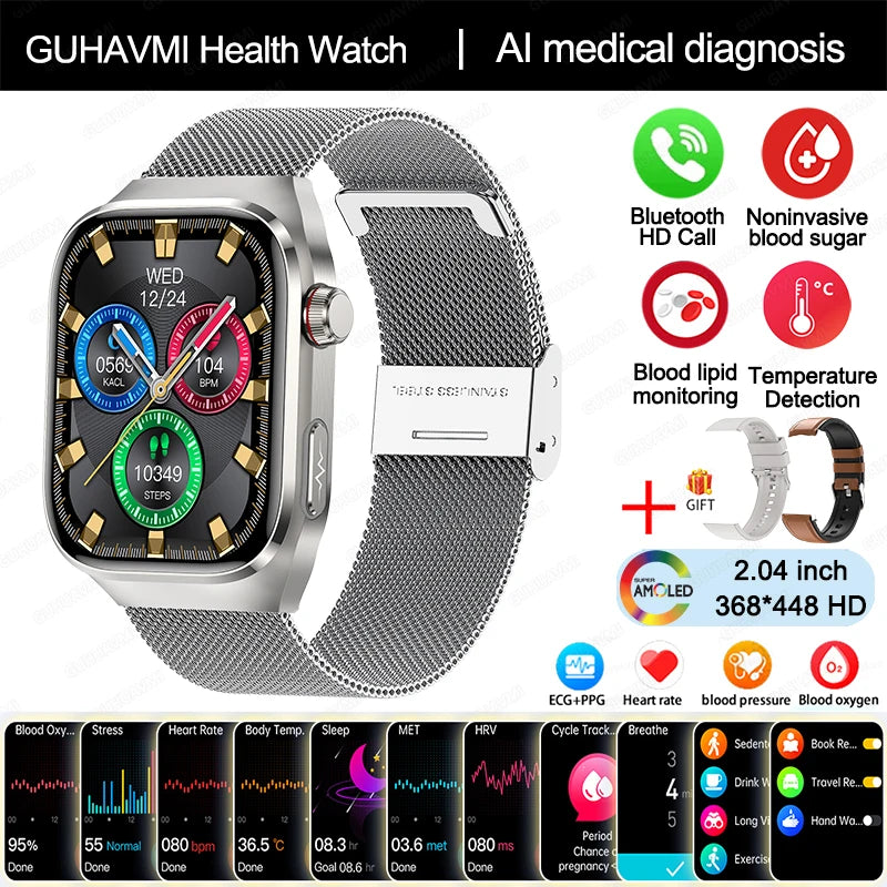 Medical Smartwatch 2025 - BioTrack Pro