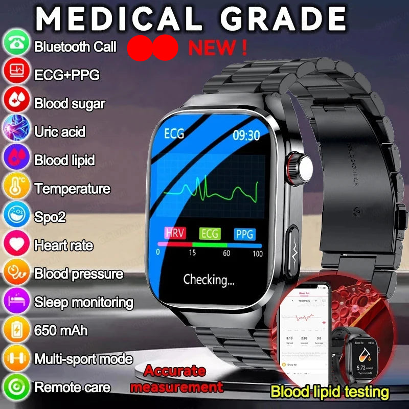 Medical Smartwatch 2025 - BioTrack Pro