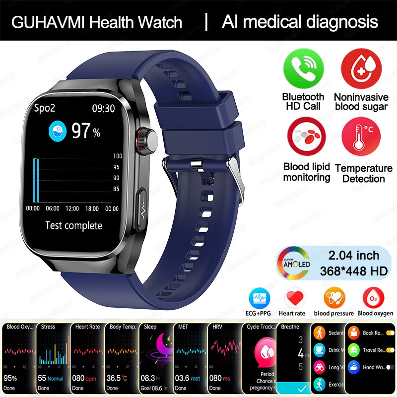 Medical Smartwatch 2025 - BioTrack Pro