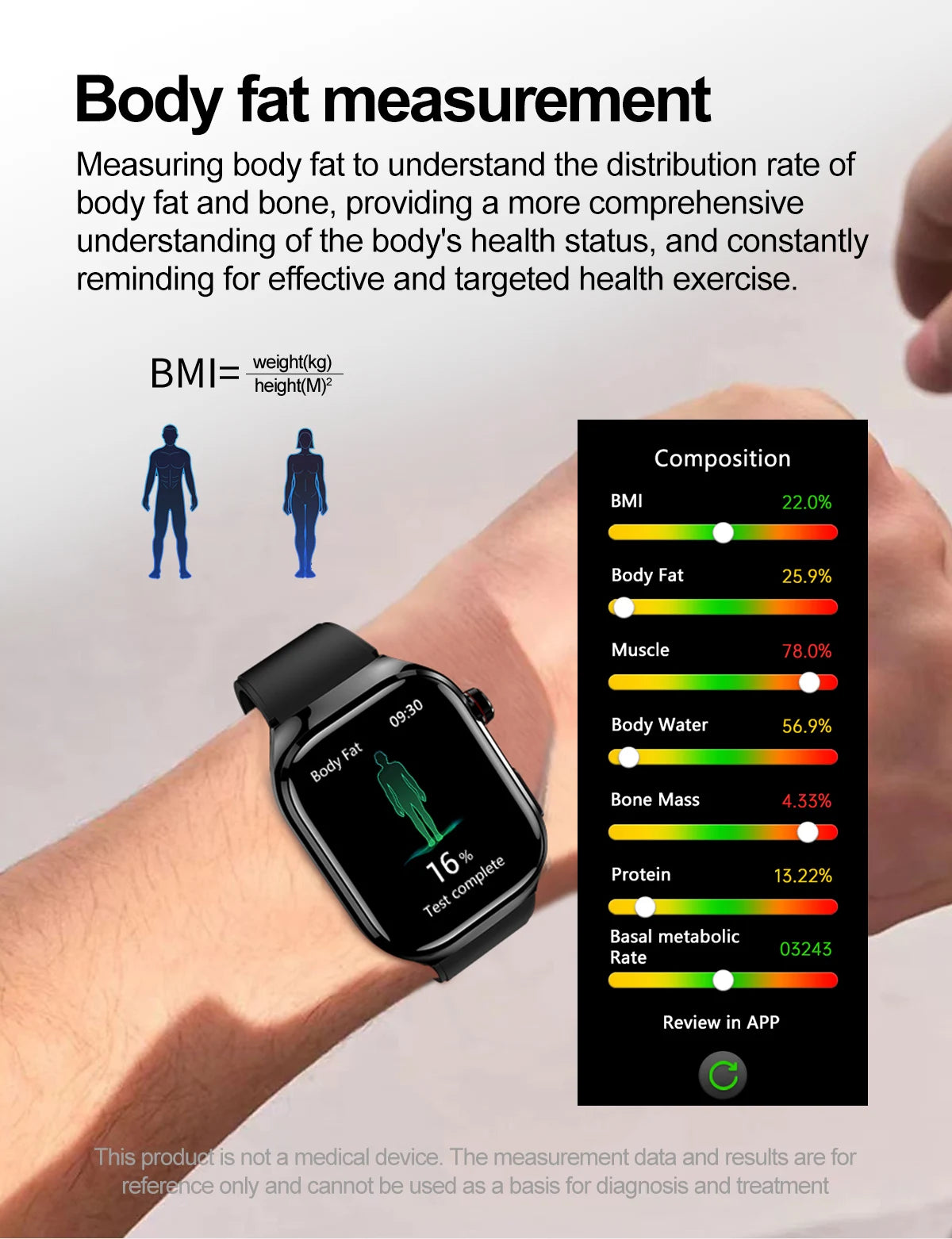 Medical Smartwatch 2025 - BioTrack Pro