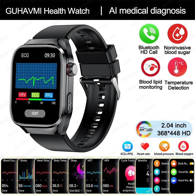 Medical Smartwatch 2025 - BioTrack Pro