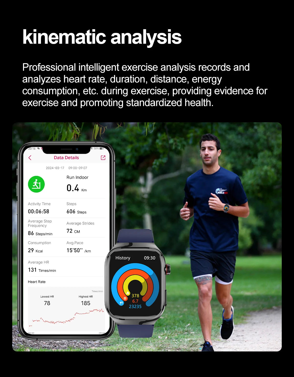 Medical Smartwatch 2025 - BioTrack Pro