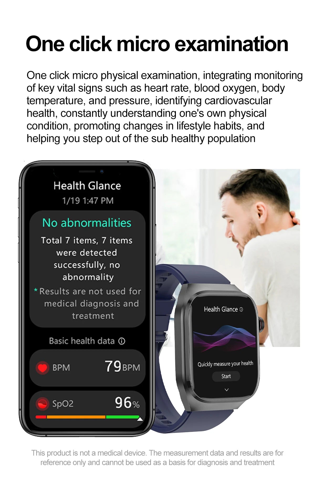 Medical Smartwatch 2025 - BioTrack Pro