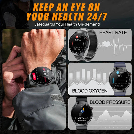 Medical Smartwatch 2025 – Health Guardian Pro