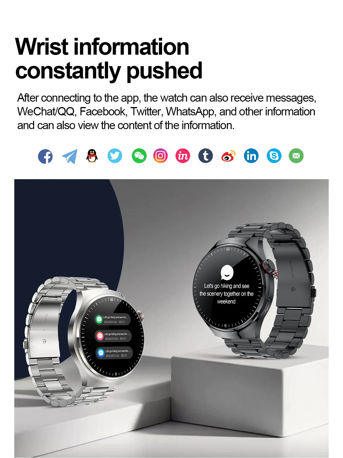 Medical Smartwatch 2025 – Health Guardian Pro