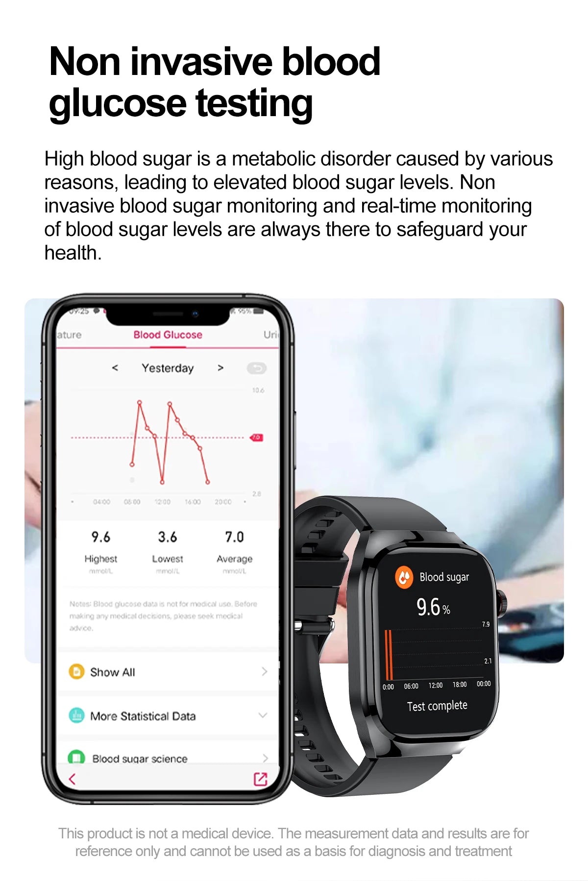 Medical Smartwatch 2025 - BioTrack Pro