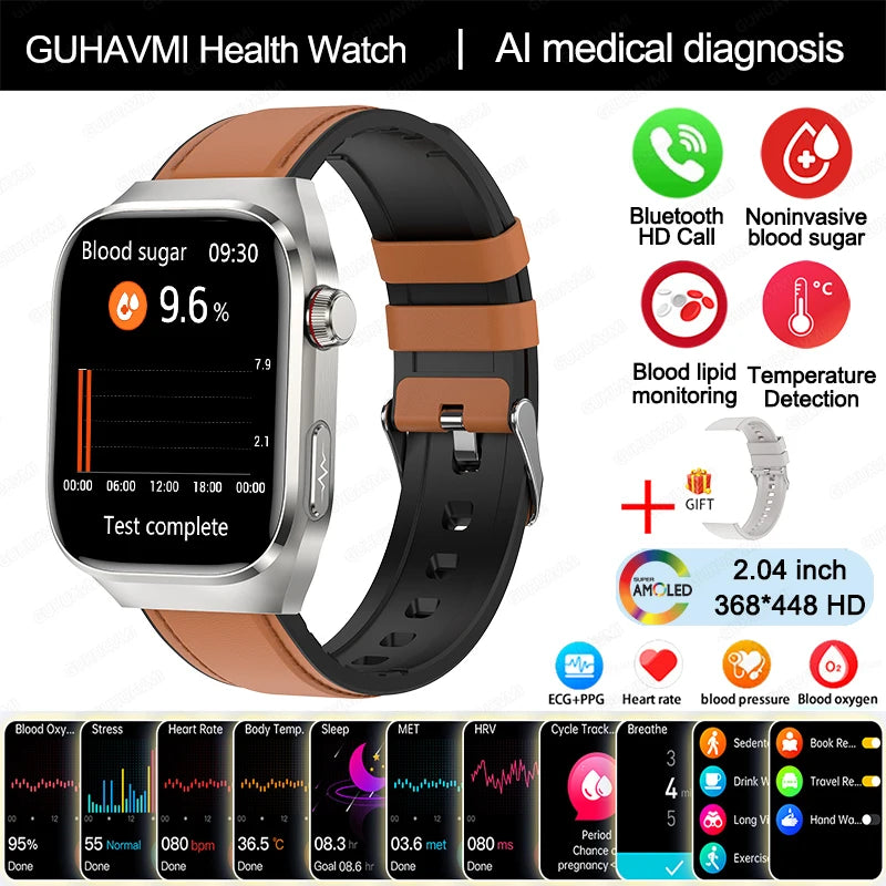 Medical Smartwatch 2025 - BioTrack Pro