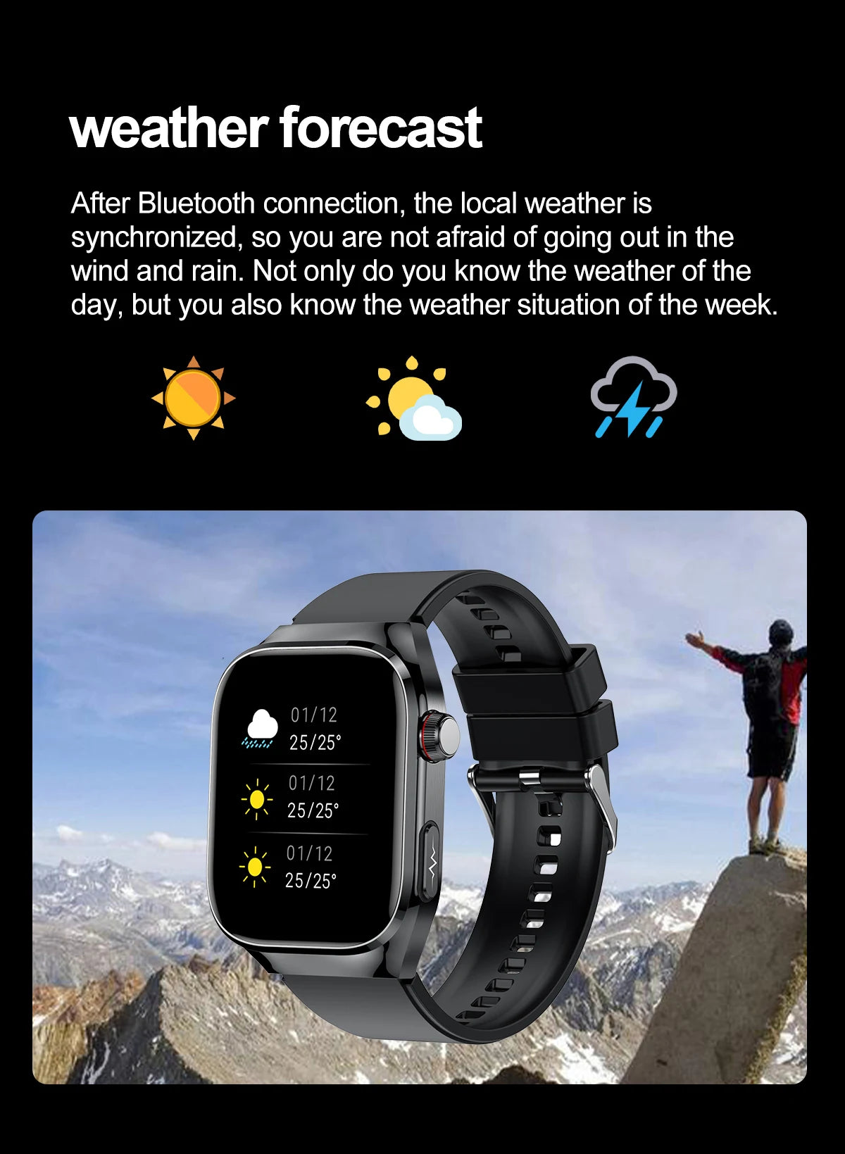 Medical Smartwatch 2025 - BioTrack Pro